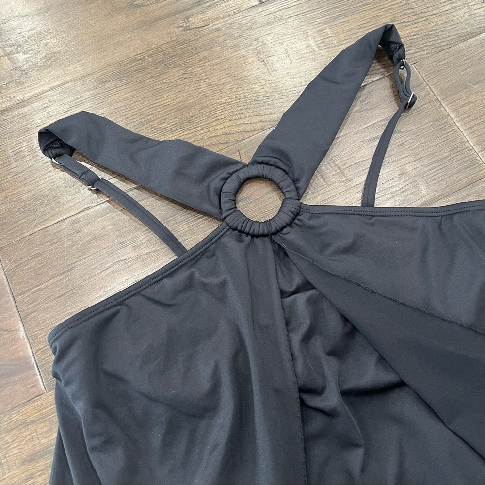 La Vie en Rose Aqua Bathing Suit Top - Picture 5 of 12
